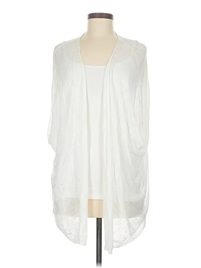 Pre-owned Poles X Maison Montagut Kimono In White