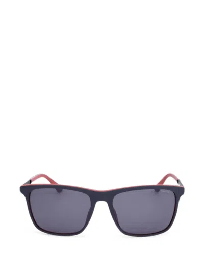 Police Avatar 1 Square-frame Sunglasses In Blue