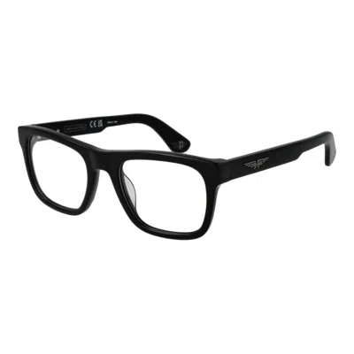 Police Black Cellulose Acetate Glasses (frames)