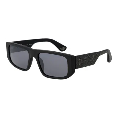 Police Black Cellulose Acetate Sunglasses