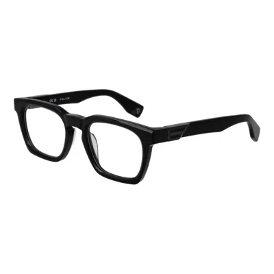 Police Black Men Glasses Frame