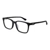 Police Rectangle-frame Glasses In Black