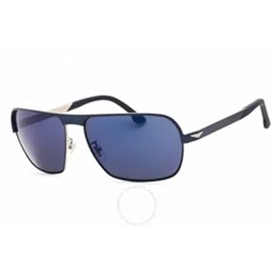 Police Blue Navigator Men's Sunglasses Splc36m 502b 62