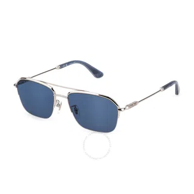 Police Blue Navigator Unisex Sunglasses Spll18m 0579 56