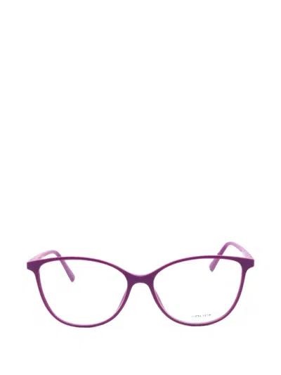 Police Oval Eyeglasses For Women In Purple