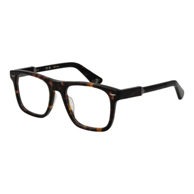 Police Tortoiseshell-effect Square-frame Glasses In Multi