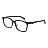 Police Rectangle-frame Glasses In Black