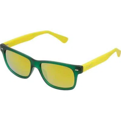 Police Child Sunglasses  Sk033 Gbby2 In Yellow