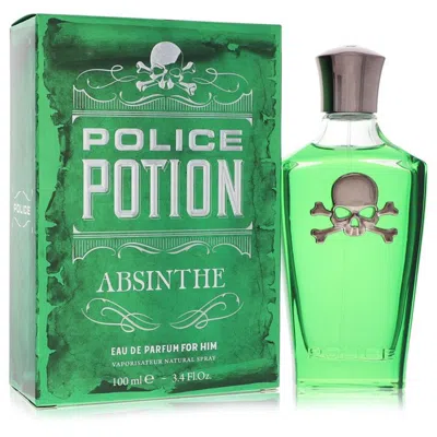 Police Colognes 100 ml Police Potion Absinthe Men Eau De Parfum Spray In Multi
