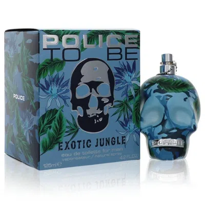 Police Colognes 4.2 oz To Be Exotic Jungle Eau De Toilette Spray For Men In Multi