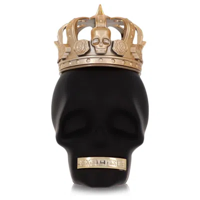 Police Colognes Police To Be The King By  Eau De Toilette Spray (mini Tster) 4.2 oz For Men In Black