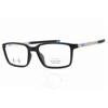 Police Demo Rectangular Men's Eyeglasses Vplf85m 0u28 54