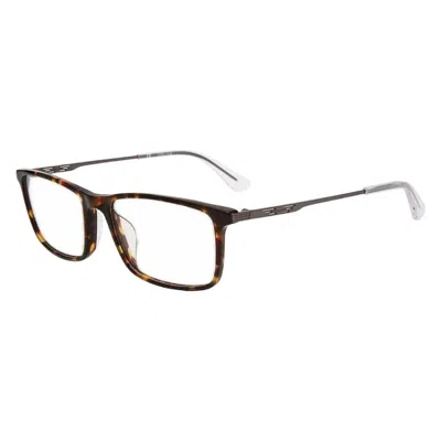 Police Demo Square Men's Eyeglasses Vpld08 0752 52 In Brown