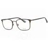 Police Demo Square Unisex Eyeglasses Vple96n 08gf 53