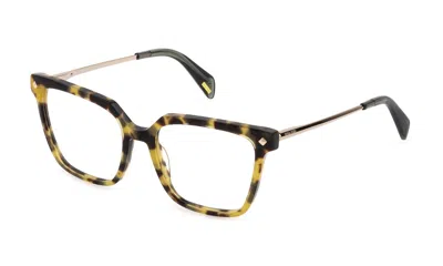 Police Eyeglasses In Brown