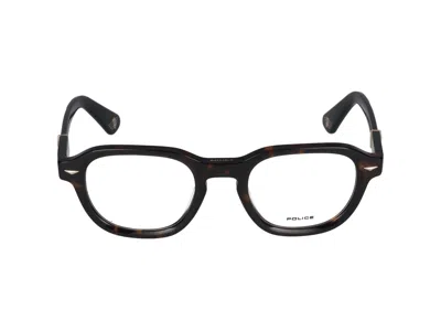 Police Eyeglasses In Dark Havana Glossy