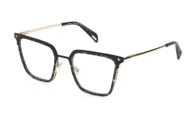 Police Eyeglasses In Rose' Gold Luc.w/parts Black Luc