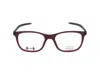 Police Eyeglasses In Semi-matt Red