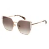 Police Gradient Brown Butterfly Ladies Sunglasses Spll38 08fc 57 In Brown
