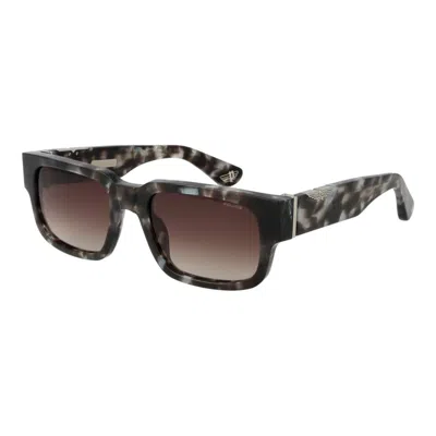 POLICE GRAY CELLULOSE ACETATE SUNGLASSES