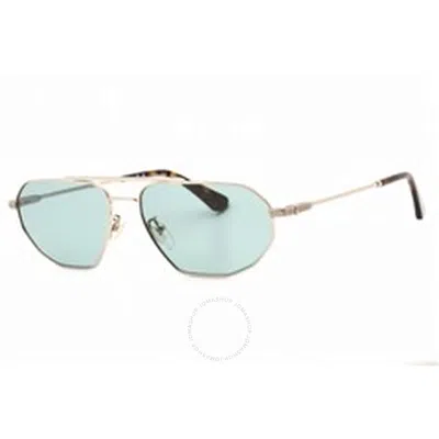 Police Green Navigator Men's Sunglasses Splf66m 08l7 58 In Gold
