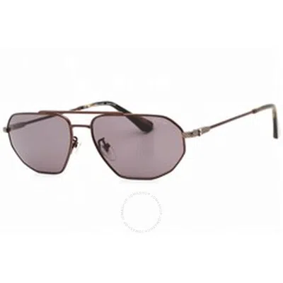 Police Grey Navigator Men's Sunglasses Splf66m 08fk 58 In Brown