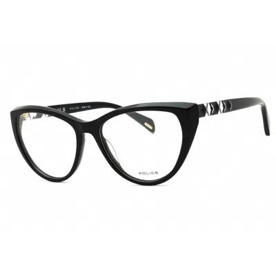 Police Ladies Black Cat Eye Eyeglass Frames Vpll31m