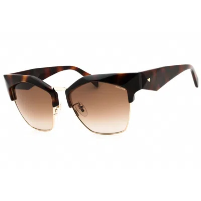 Police Ladies Brown Cat Eye Sunglasses Spln59 In ["brown"]