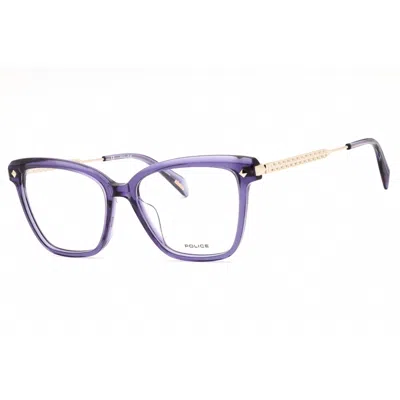 Police Ladies Purple Cat Eye Eyeglass Frames Vplg28