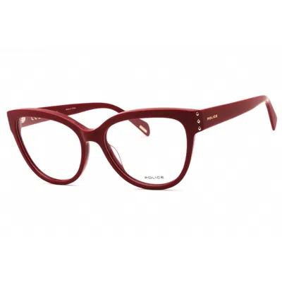 Police Ladies Red Cat Eye Eyeglass Frames Vplm05