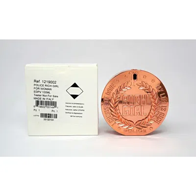 Police Ladies Rich Girl Edp Spray 3.4 oz (tester) Fragrances 679602001441 In Multi