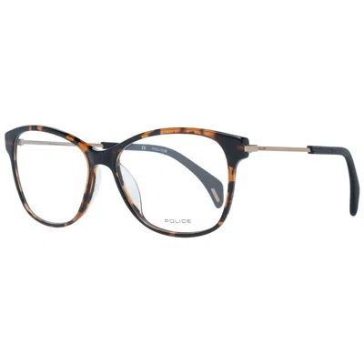 Police Ladies' Spectacle Frame   53 Mm Gbby2 In Brown