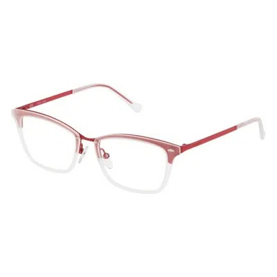 Police Ladies' Spectacle Frame  Vpl2845107l2  51 Mm Gbby2 In Brown