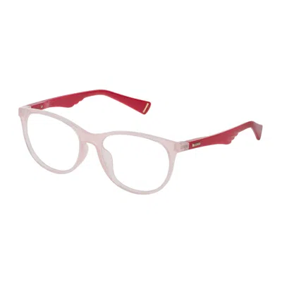 Police Ladies' Spectacle Frame  Vpl503-5104g9  51 Mm Gbby2 In Pink