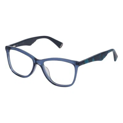 Police Ladies' Spectacle Frame  Vpl760520955  52 Mm Gbby2 In Blue