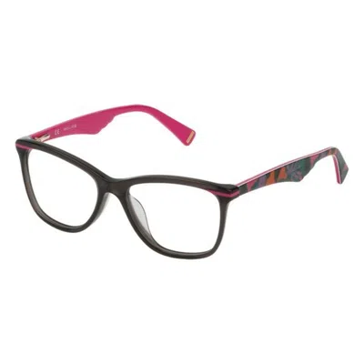 Police Ladies' Spectacle Frame  Vpl760v5209hp  52 Mm Gbby2 In Pink