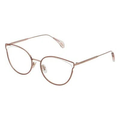 Police Ladies' Spectacle Frame  Vpl925540sa9  54 Mm Gbby2 In Neutral