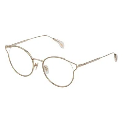 Police Ladies' Spectacle Frame  Vpl926500snb  50 Mm Gbby2 In Neutral