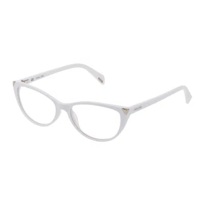 Police Ladies' Spectacle Frame  Vpl928-550847  55 Mm Gbby2 In Transparent