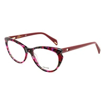 Police Ladies' Spectacle Frame  Vpla020720  54 Mm Gbby2 In Multi