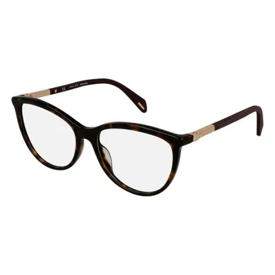 Police Ladies' Spectacle Frame  Vpla07550722  55 Mm Gbby2 In Gray