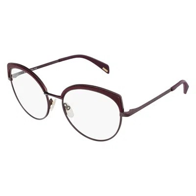 Police Red Metal Frames In Transparent Purple With Coloured Parts