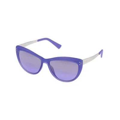 Police Ladies' Sunglasses  S1970m556wkx Blue  55 Mm Gbby2