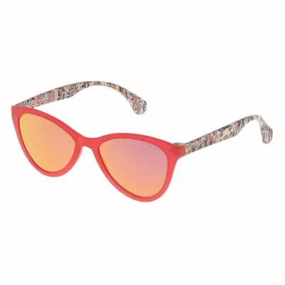 Police Ladies' Sunglasses  Spl086-54z68r  43 Mm Gbby2 In Pink
