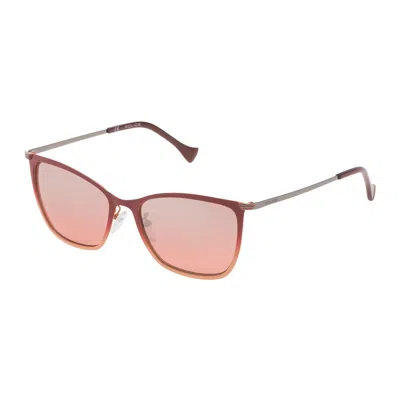 Police Ladies' Sunglasses  Spl191-538ntx  53 Mm Gbby2 In Pink