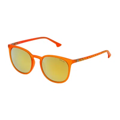 Police Ladies' Sunglasses  Spl343-52m03g  52 Mm Gbby2 In Yellow