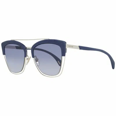 Police Ladies' Sunglasses  Spl618 540594 Gbby2 In Blue