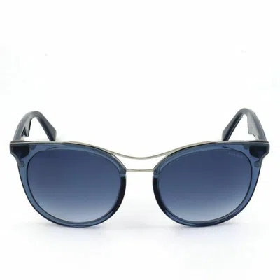 Police Ladies' Sunglasses  Spl758-520955  52 Mm ( 52 Mm) Gbby2 In Blue