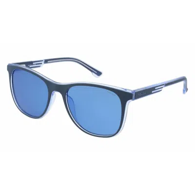 Police Ladies' Sunglasses  Spl960-54787p  54 Mm Gbby2 In Blue
