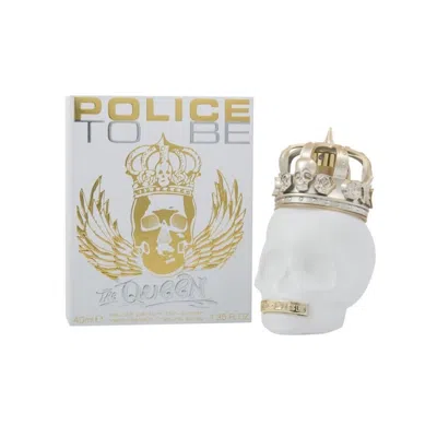 Police Ladies To Be The Queen Edp Spray 1.3 oz Fragrances 679602512428 In White